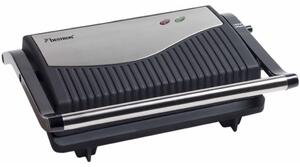 Bestron Paninigrill 750 W silver och svart rostfritt stål APG150