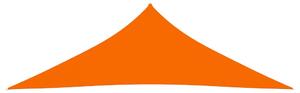 Solsegel oxfordtyg trekantigt 3x3x4,24 m orange