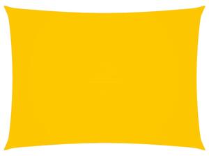 Solsegel oxfordtyg rektangulärt 3x5 m gul