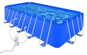Pool med pump stål 540 x 270 x 122 cm