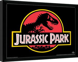 Inramad poster Jurassic Park - Classic Logo