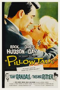 Konsttryck Pillow Talk / Rock Hudson & Doris Day (Retro Movie), (26.7 x 40 cm)