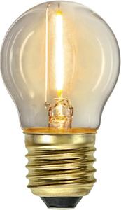 Star Trading Klotlampa Led 0,8W E27 Klar Filament 2100K 70Lm