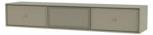 Montana - OCTAVE V TV bench - Suspension rail - Hyllor - 144 Fennel - W138 x H24 x D30 cm