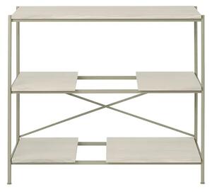 Blomus - Metal Shelf Sukoya - Hylla - Nomad, White Oiled Oak Veneer / Small - H92 x L40 x W100 cm