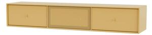Montana - OCTAVE V TV bench - Suspension rail - Hyllor - 157 Cumin - W138 x H24 x D30 cm