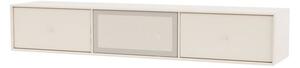 Montana - OCTAVE V TV bench - Suspension rail - Hyllor - 158 Oat - W138 x H24 x D30 cm