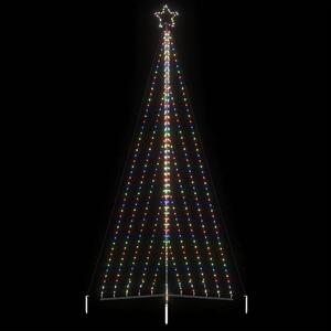 Julgransbelysning 570 LEDs färgglad 400 cm