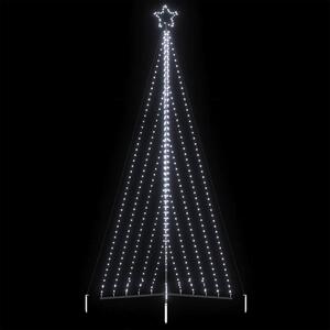 Julgransbelysning 570 LEDs kallvit 400 cm