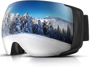 MX/Cross & Skidglasögon Maxview Mirror, Spegelglas, UV400, 60S, 12%, italiensk design