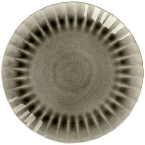VEGA Tallrik Flora; 26.6x3.1 cm (ØxH); Grå; Rund; 4 Styck / Förpackning