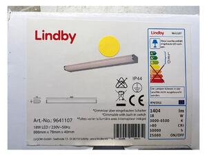 Lindby - LED dimbar badrumsspegelbelysning JESKO LED/18W/230V IP44