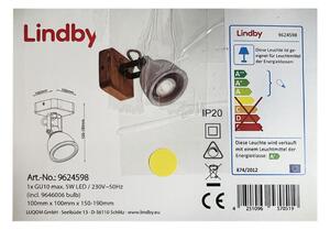 Lindby - LED väggspotlight MITIS LED/5W/230V