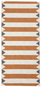 Plastmattor - Horredsmattan Peak (orange) (Storlek: 150 x 150 cm)