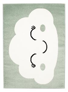 Barnmatta - Bubble Smile (grön) (Storlek: 80 x 150 cm)