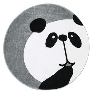 Barnmatta - Bueno Panda (grå) (Storlek: Ø 160 cm)