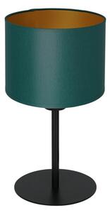 Bordslampa ARDEN 1xE27/60W/230V diameter 18 cm grön/gyllene