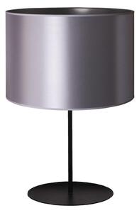 Bordslampa CANNES 1xE14/15W/230V 20 cm silver/svart