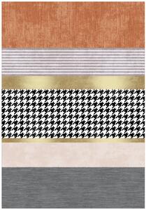 Wiltonmatta - Esme (orange/multi) (Storlek: 160 x 230 cm)