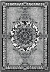 Wiltonmatta - Amer (svart/vit) (Storlek: 160 x 230 cm)