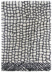 Ryamattor - Taverna (svart/vit) (Storlek: 80 x 150 cm)