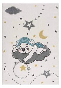 Barnmatta - Sleeping Teddy (multi) (Storlek: 140 x 200 cm)