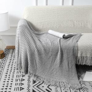 Filtar - Bjurholm (greige) (Storlek: 130 x 170 cm)