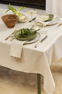 Servetter - 2-pack linneservett Astrid (vit) (Storlek: 45 x 45 cm)