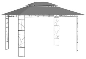 Paviljong 4x3x2,7 m antracit 160 g/m²