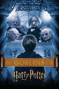 Konsttryck Harry Potter - Goblins