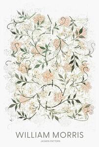 Illustration Jasmine, William Morris, (30 x 40 cm)