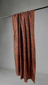 Gardin - Cleo (röd) (Storlek: 140 x 260 cm)