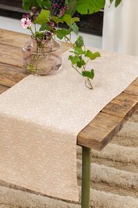 Bordslöpare - Löpare Lilja (beige) (Storlek: 40 x 140)