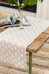 Bordslöpare - Löpare Sari (beige) (Storlek: 40 x 140)