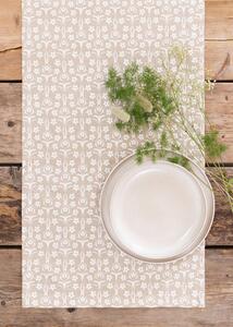 Bordslöpare - Löpare Ella (beige) (Storlek: 40 x 140)