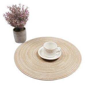 Bordstablett - 2 pack Alba (natur) (Storlek: Rund 38 cm)