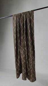 Gardin - Bailey (brun) (Storlek: 140 x 260 cm)