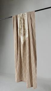 Gardin - Eugene (beige) (Storlek: 140 x 260 cm)