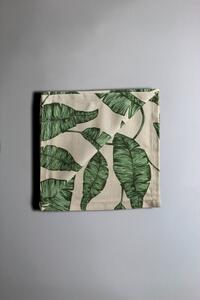 Servetter - 4-pack tygservett Leaves (grön) (Storlek: 40 x 40 cm)