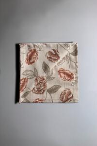 Servetter - 4-pack tygservett Wreath (rosa) (Storlek: 40 x 40 cm)