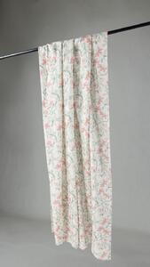 Gardiner - Bomullsgardin - Sollan (rosa) (Storlek: 140 x 250 cm)