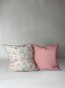 Kuddfodral 2-pack - Sollan (rosa) (Storlek: 45 x 45 cm)