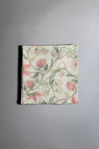 Servetter - 4-pack tygservetter Sollan (rosa) (Storlek: 40 x 40 cm)