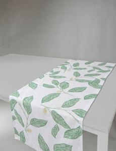 Bordslöpare - Löpare Morris (grön) (Storlek: 40 x 140 cm)