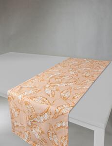 Bordslöpare - Löpare Leaves (orange) (Storlek: 40 x 140 cm)