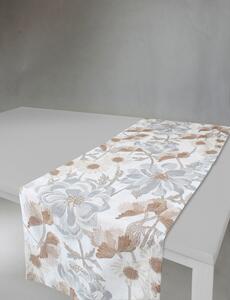 Bordslöpare - Löpare Serena (grå/beige) (Storlek: 40 x 140 cm)