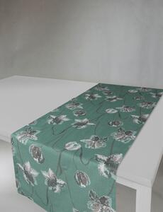 Bordslöpare - Löpare Alegria (grön) (Storlek: 40 x 140 cm)