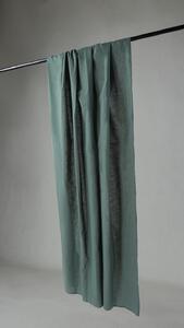 Gardiner - Bomullsgardin Adriana (mörkgrön) (Storlek: 140 x 250 cm)