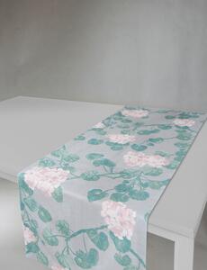 Bordslöpare - Löpare Amara (grå/rosa) (Storlek: 40 x 140 cm)