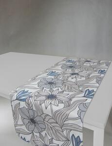 Bordslöpare - Löpare Aurelia (blå) (Storlek: 40 x 140 cm)